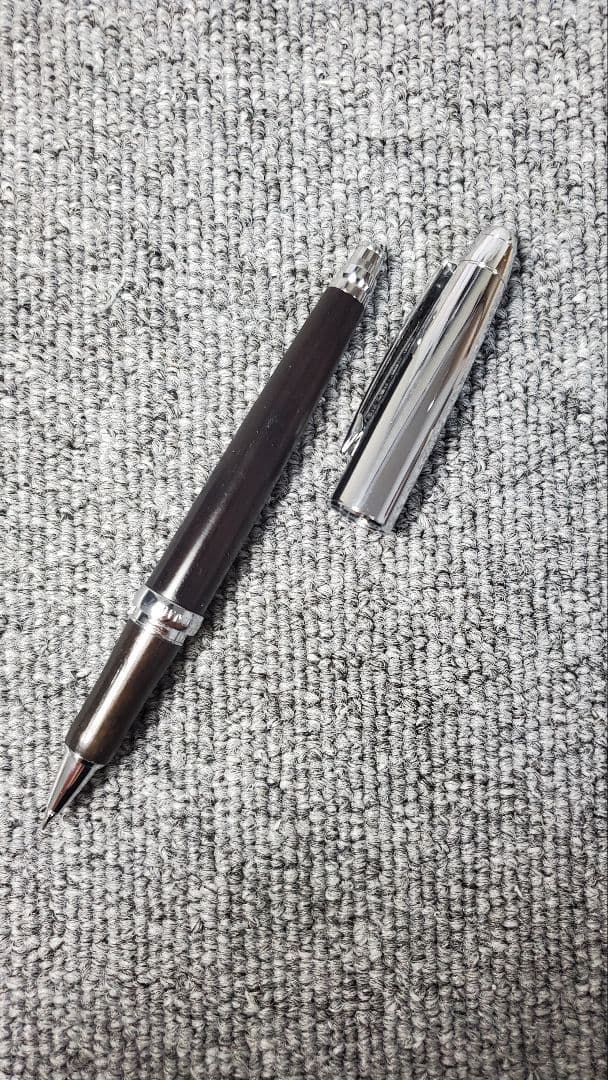 木軸ボールペン、シャープペンシル、マルチペン3本セット