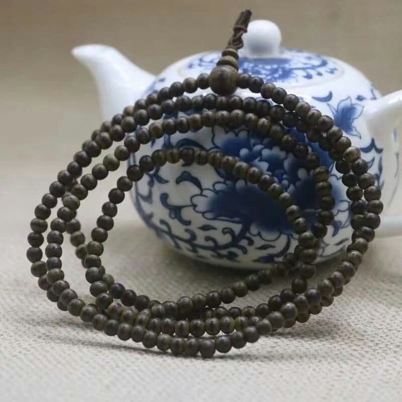 本物保証天然正品の黑油古料沈香木の216手串