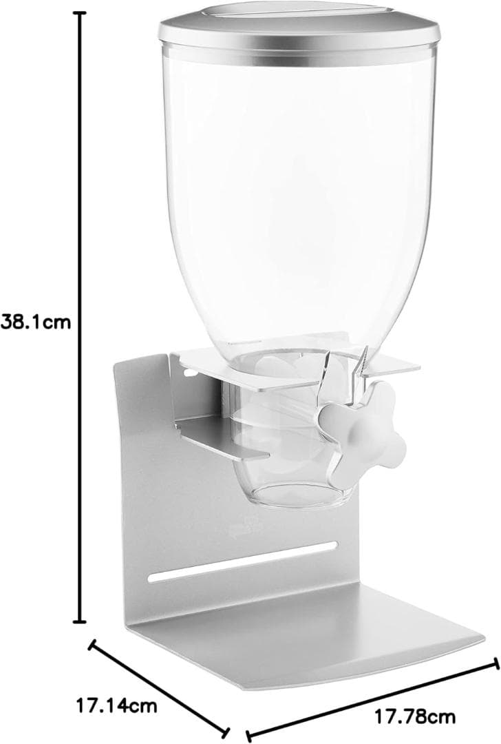 Zevro ゼブロ PRO100 約500ｇ容量 ドライ食品用ディスペンサー