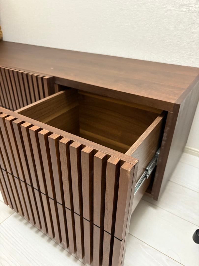 LUSSY ダークブラウン テレビボード