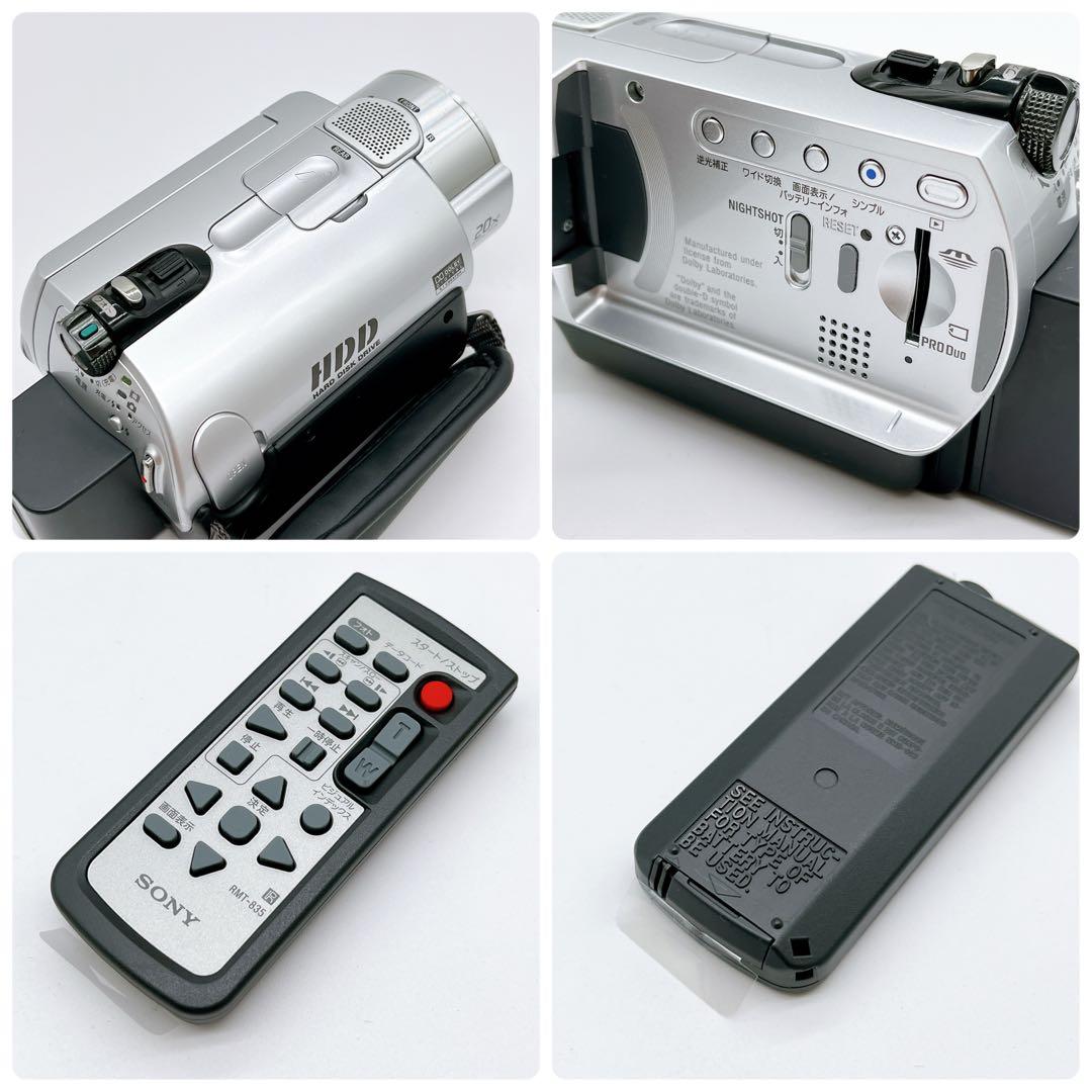 【極美品】SONY Handycam DCR-SR300 デジタルビデオカメラ