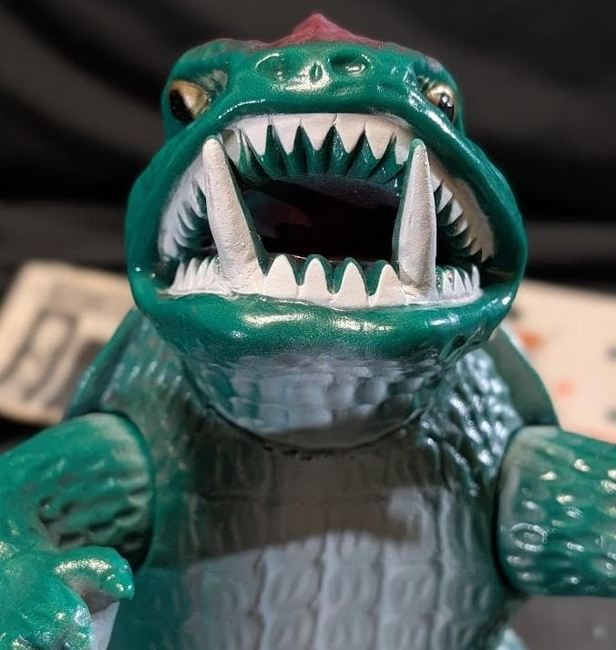 昭和ガメラ（日東復刻・マルサン）ヘッダー・外袋付 ソフビフィギュア