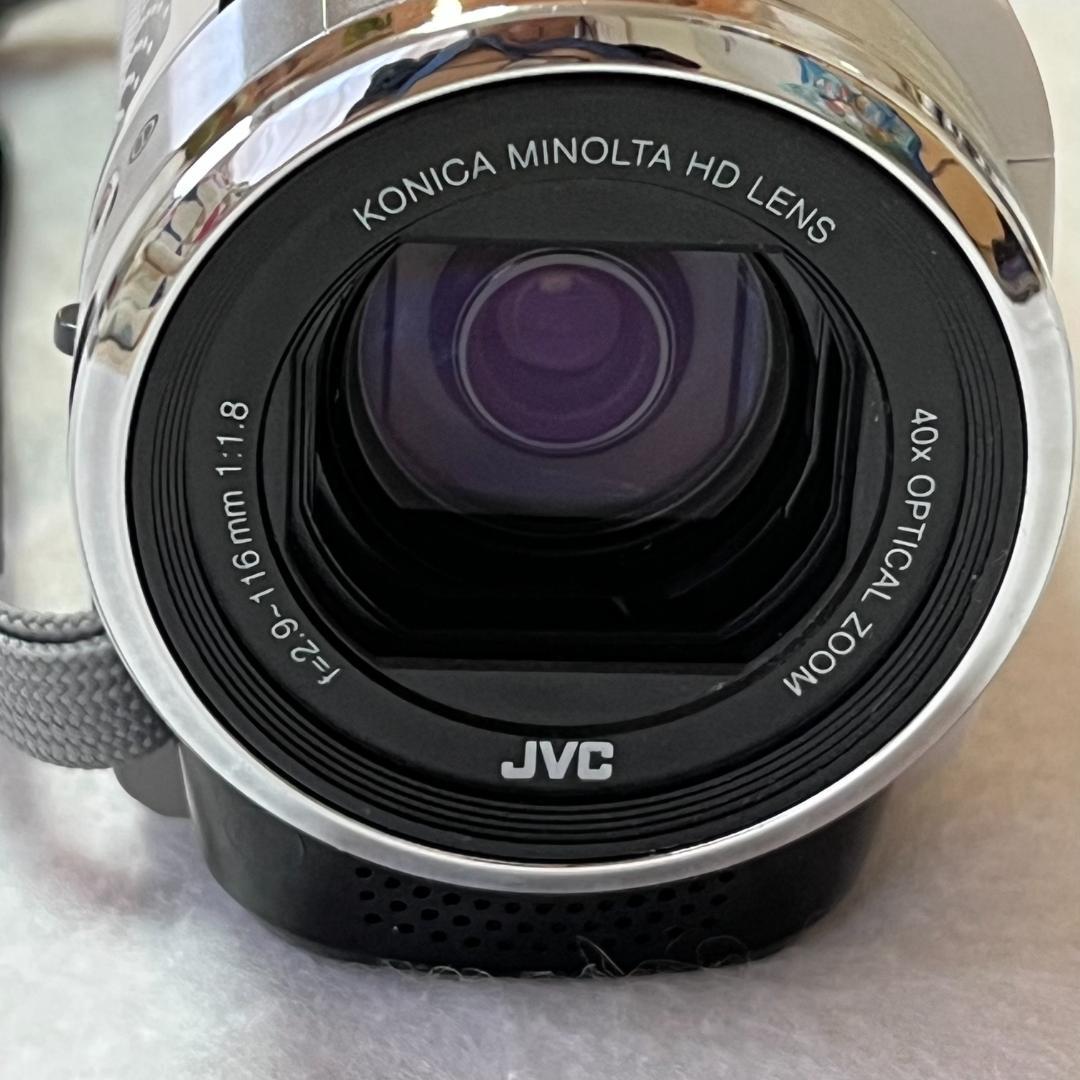 JVC ケンウッド GZ-E780-W ビデオカメラ、専用BDライター