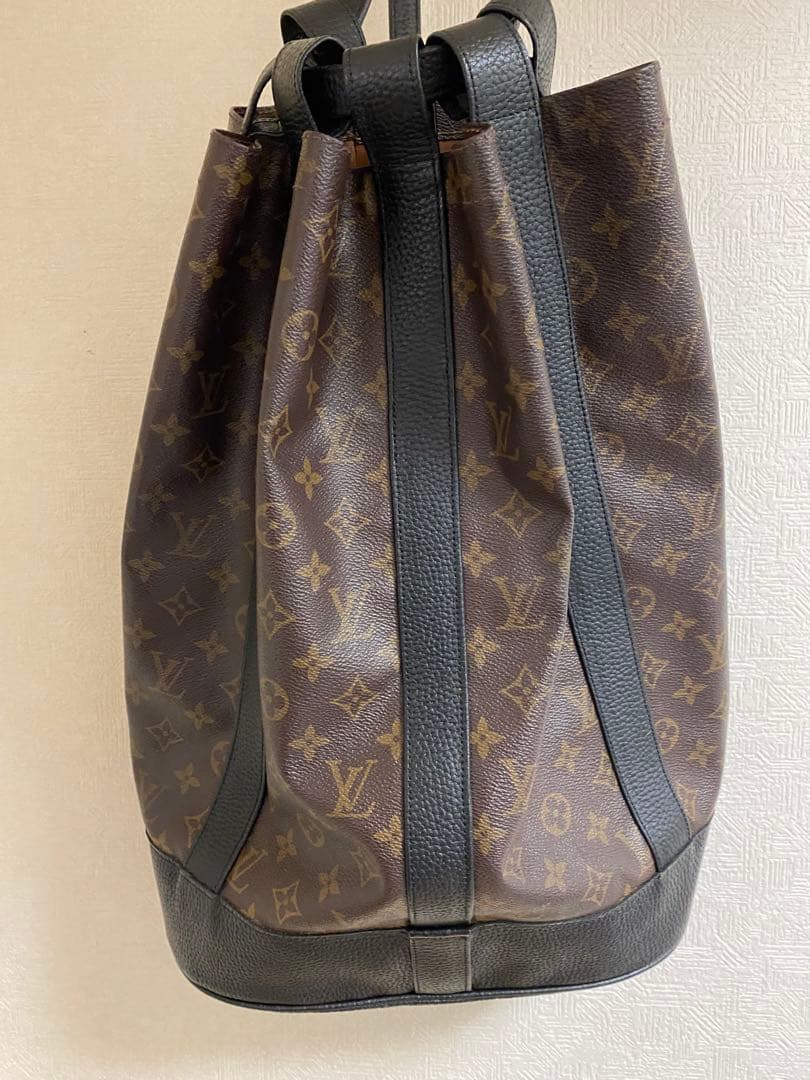 Louis Vuitton モノグラムバッグ大モデル 巾着 リペア品