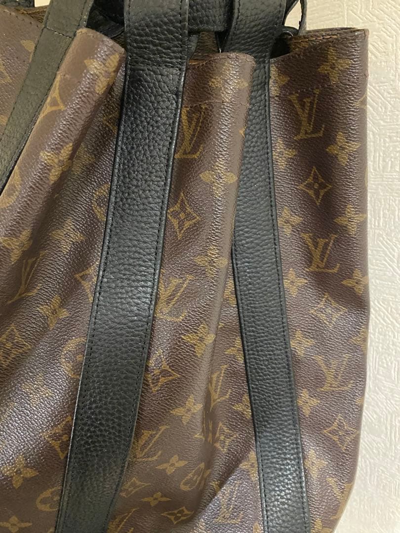 Louis Vuitton モノグラムバッグ大モデル 巾着 リペア品