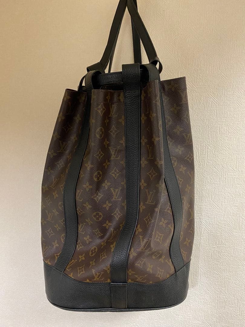 Louis Vuitton モノグラムバッグ大モデル 巾着 リペア品