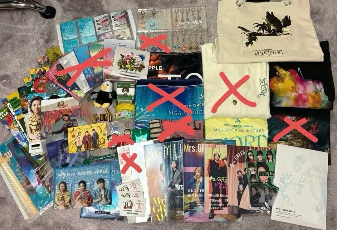 Mrs. GREEN APPLE グッズまとめ売り