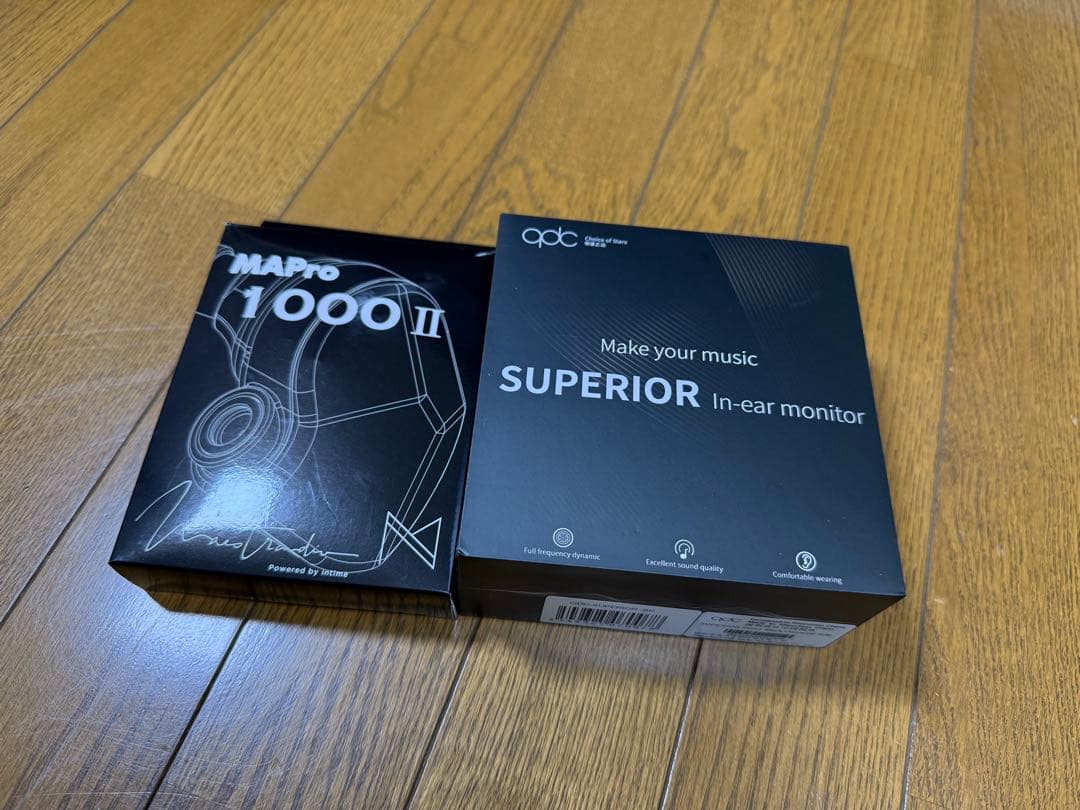 qdc SUPERIOR ＆ MAPro 1000Ⅱ 黒色