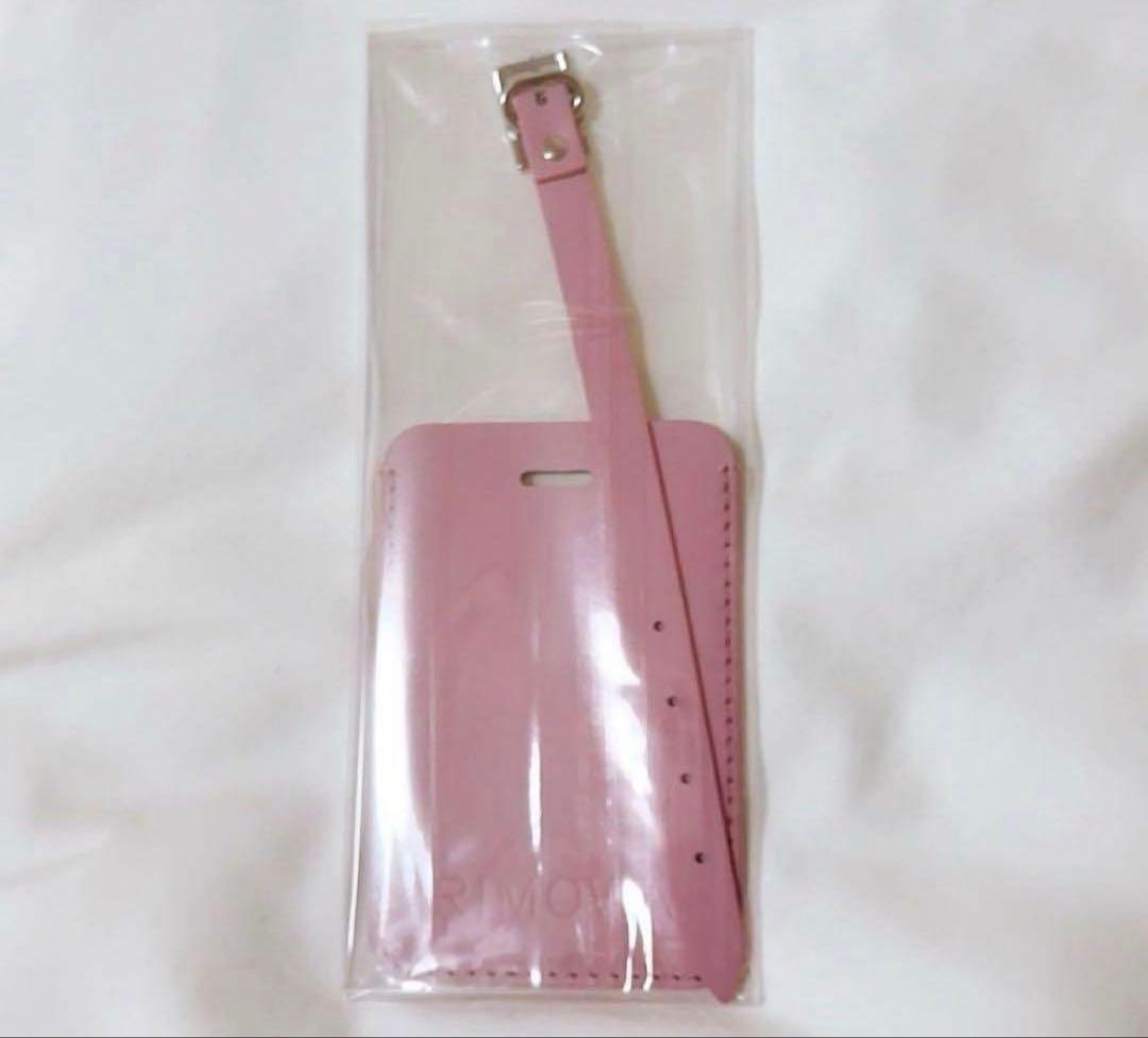 【限定色】RIMOWA アドレスタグ（ローズピンク）バレリーナピンク