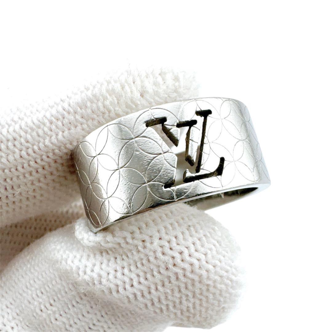 ルイヴィトン バーグ シャンゼリゼ リング 指輪 15号 シルバー ユニセックス