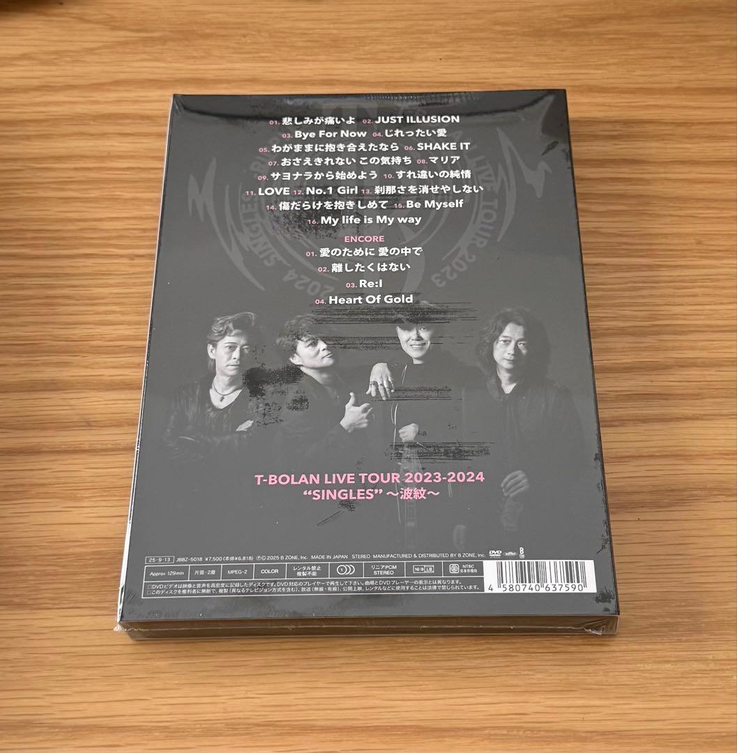 ミュージック T-BOLAN LIVE TOUR 2023-2024 SINGLES DVD