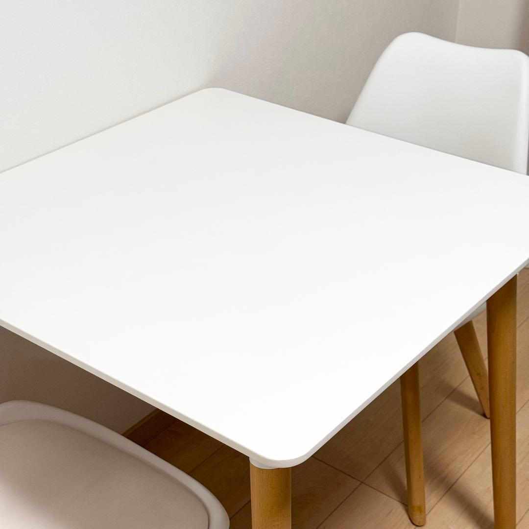 【美品✨】ダイニングテーブルセット（テーブルのみ）2人用 イームズ 80cm