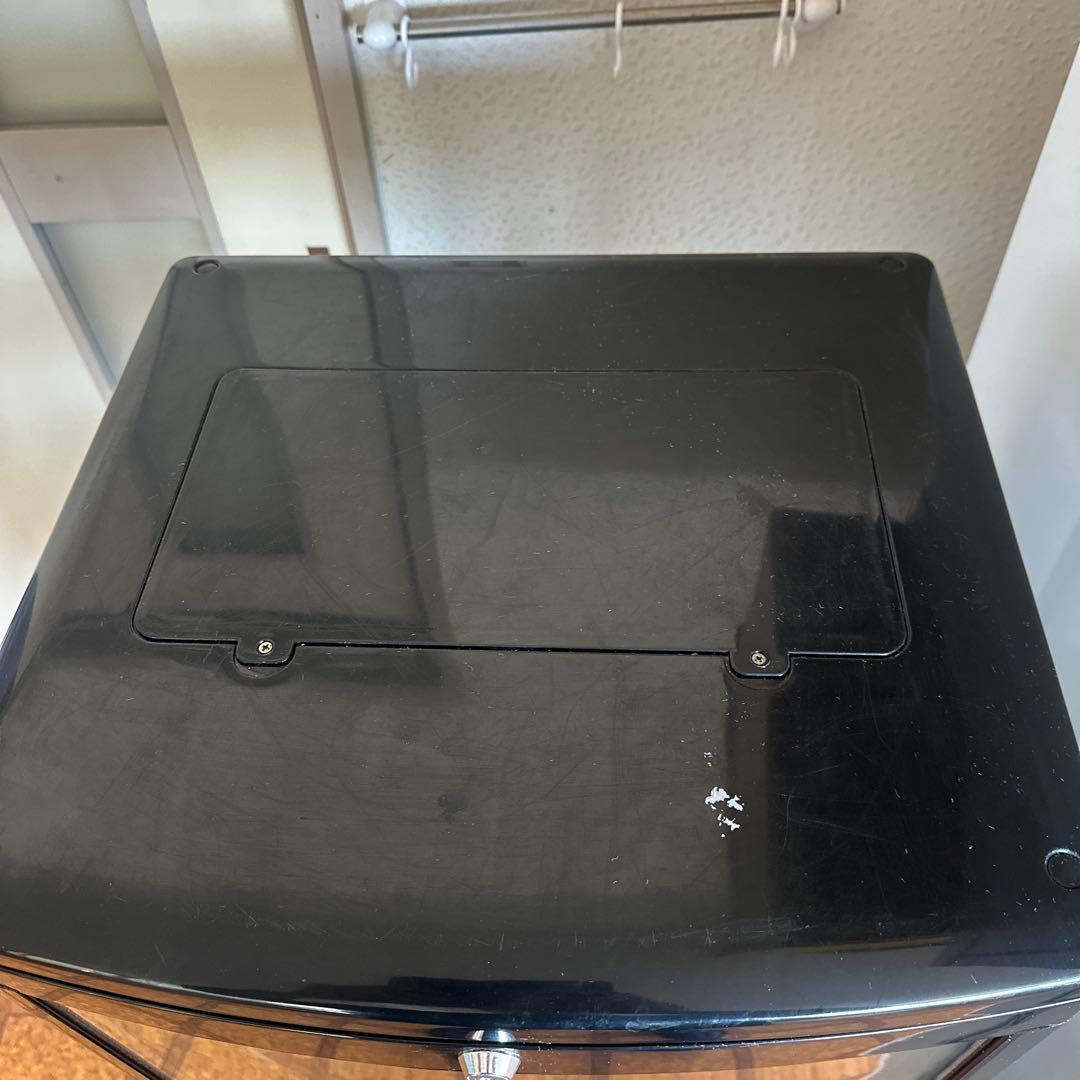 ノンフロン冷蔵ショーケース　100L ブラック 　HJR-URK100BK