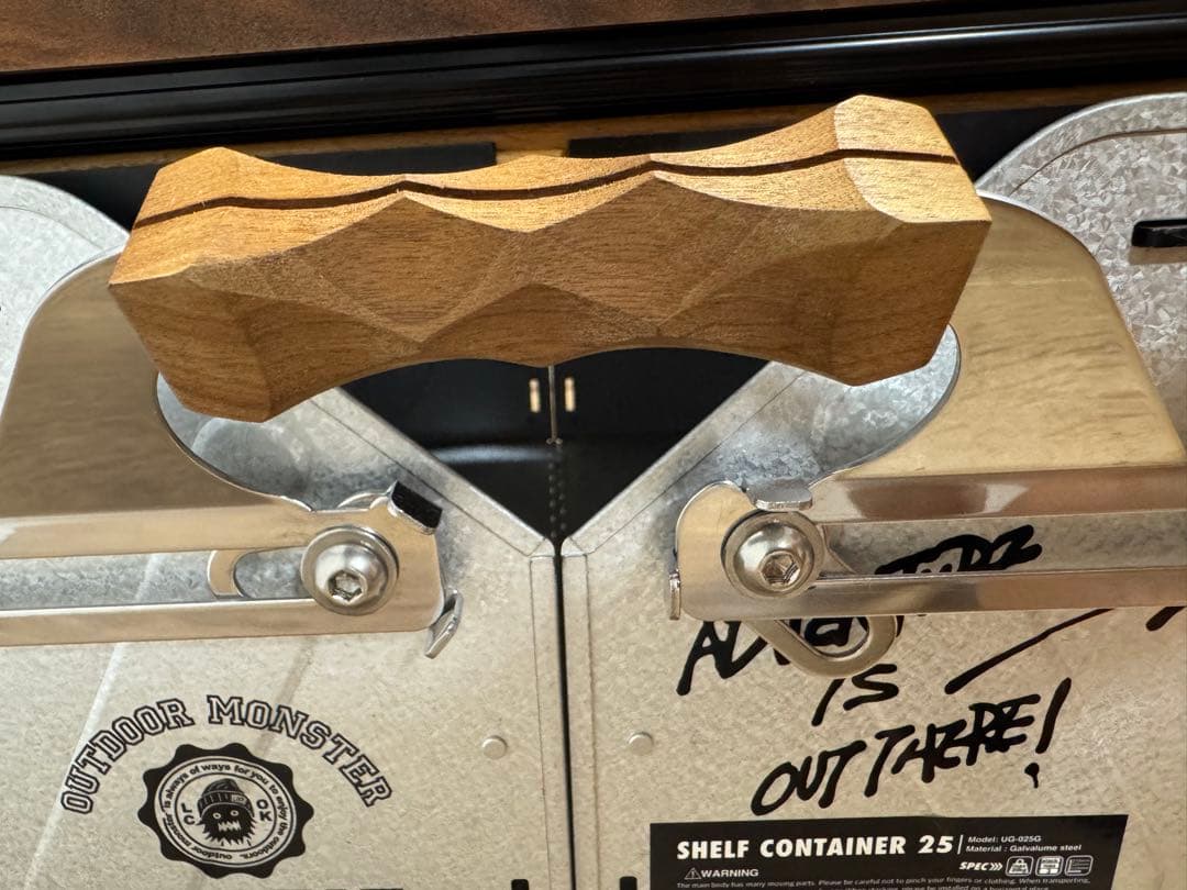 シェルフコンテナ フルカスタム シェルコン 25 スノーピーク peak