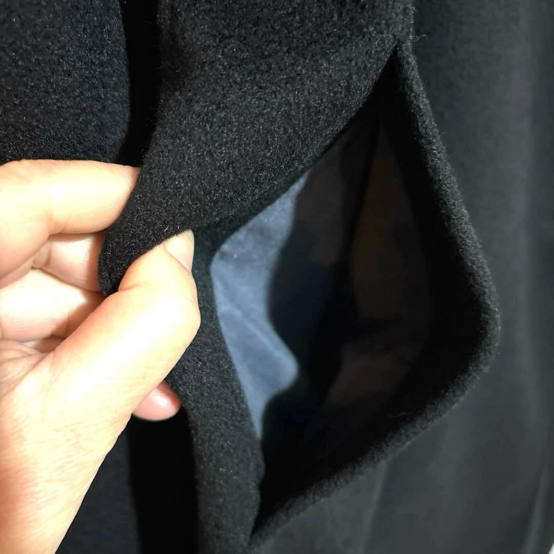 美品ヘルノ ダブルチェスター ロングコート　カシミヤ シルクスカーフ herno