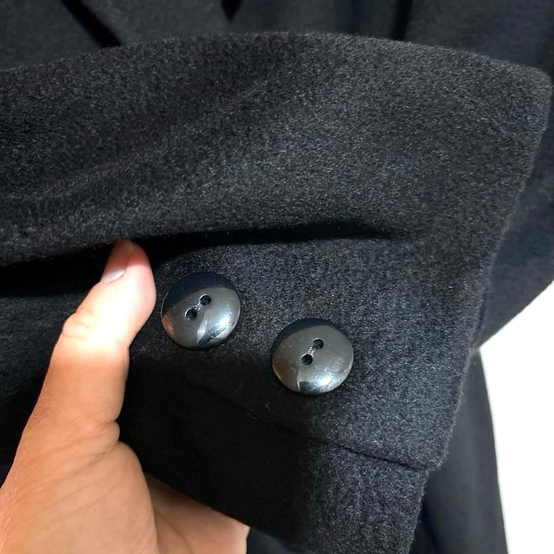 美品ヘルノ ダブルチェスター ロングコート　カシミヤ シルクスカーフ herno