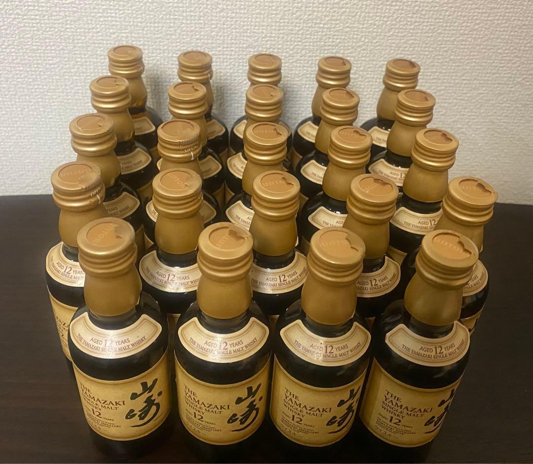 【最終価格】サントリーウイスキー山崎 12年50ml24本