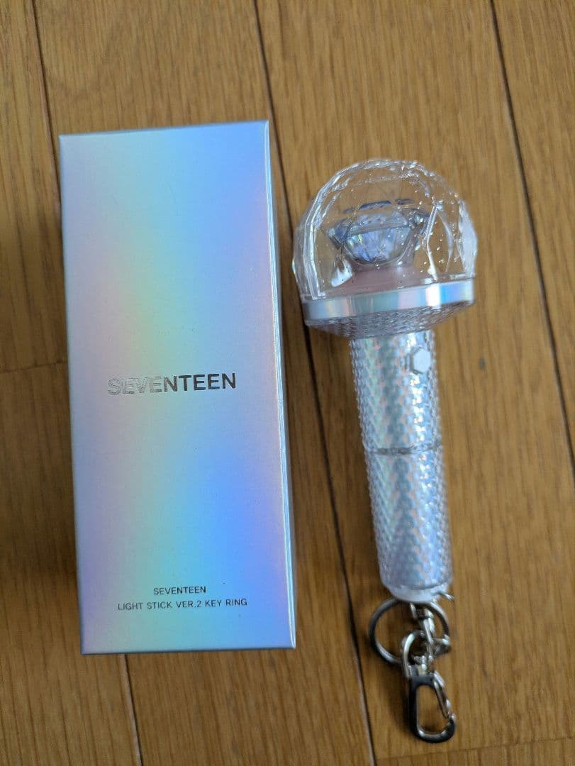 SEVENTEEN ペンライト ミニ ver.2 ミニキーリング CARAT棒