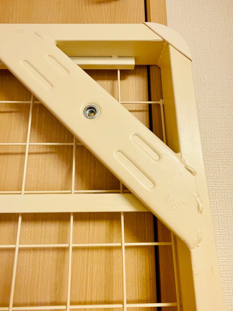 値引き　無印良品　脚付マットレス・ポケットコイルスモール　スチールメッシュ