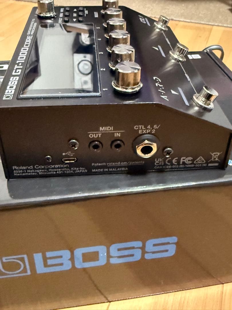 【超美品】BOSS GT-1000CORE フットスイッチセット