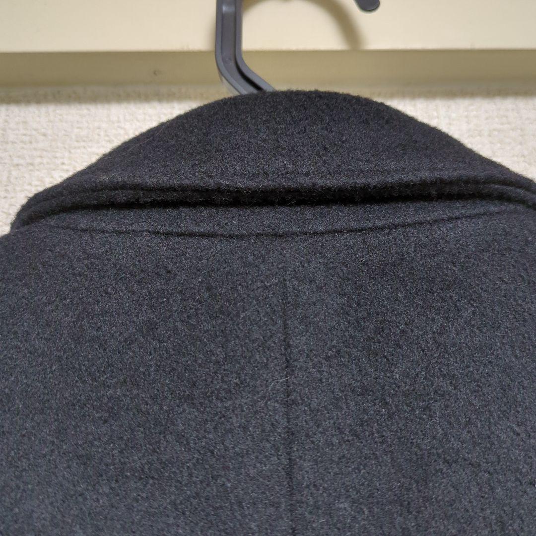 美品　オンワード　jプレス　チェスターコート　黒　クリーニング済　上品