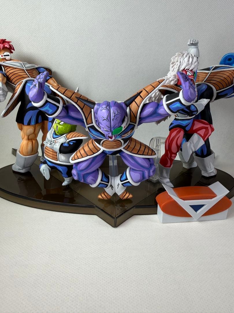 ドラゴンボール　リペイント　THE出陣　ギニュー特戦隊5種セット