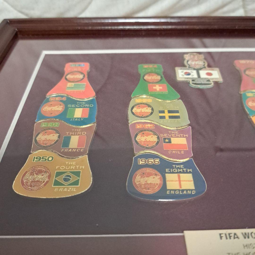 2002 ワールドカップ コカコーラ ピンバッジ 限定品【中古品】