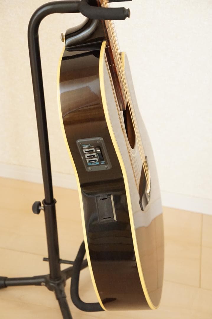 Morris Rumbler MR-1K ブラック エアレコ ギター モーリス