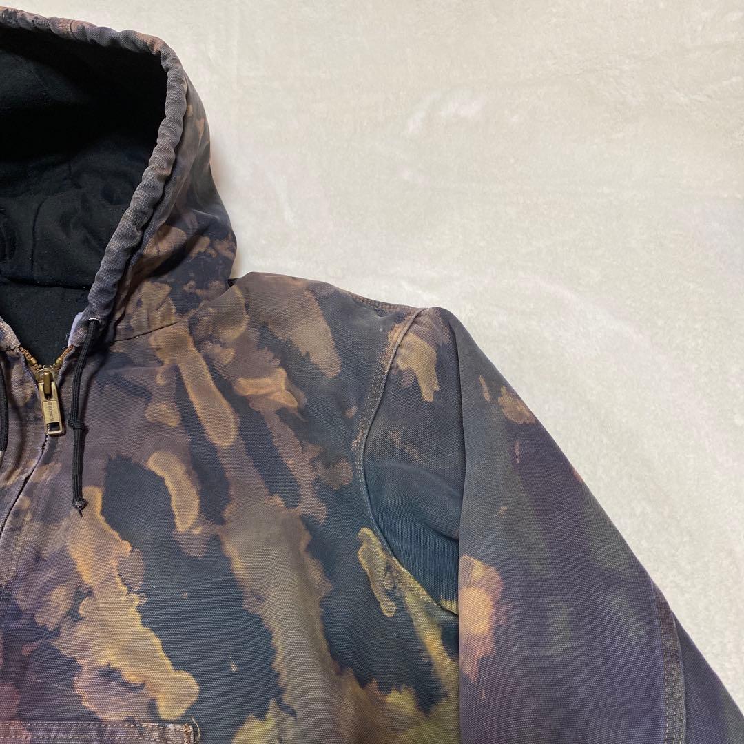 M*a様 珍品タイダイ carhartt アクティブジャケット　J130