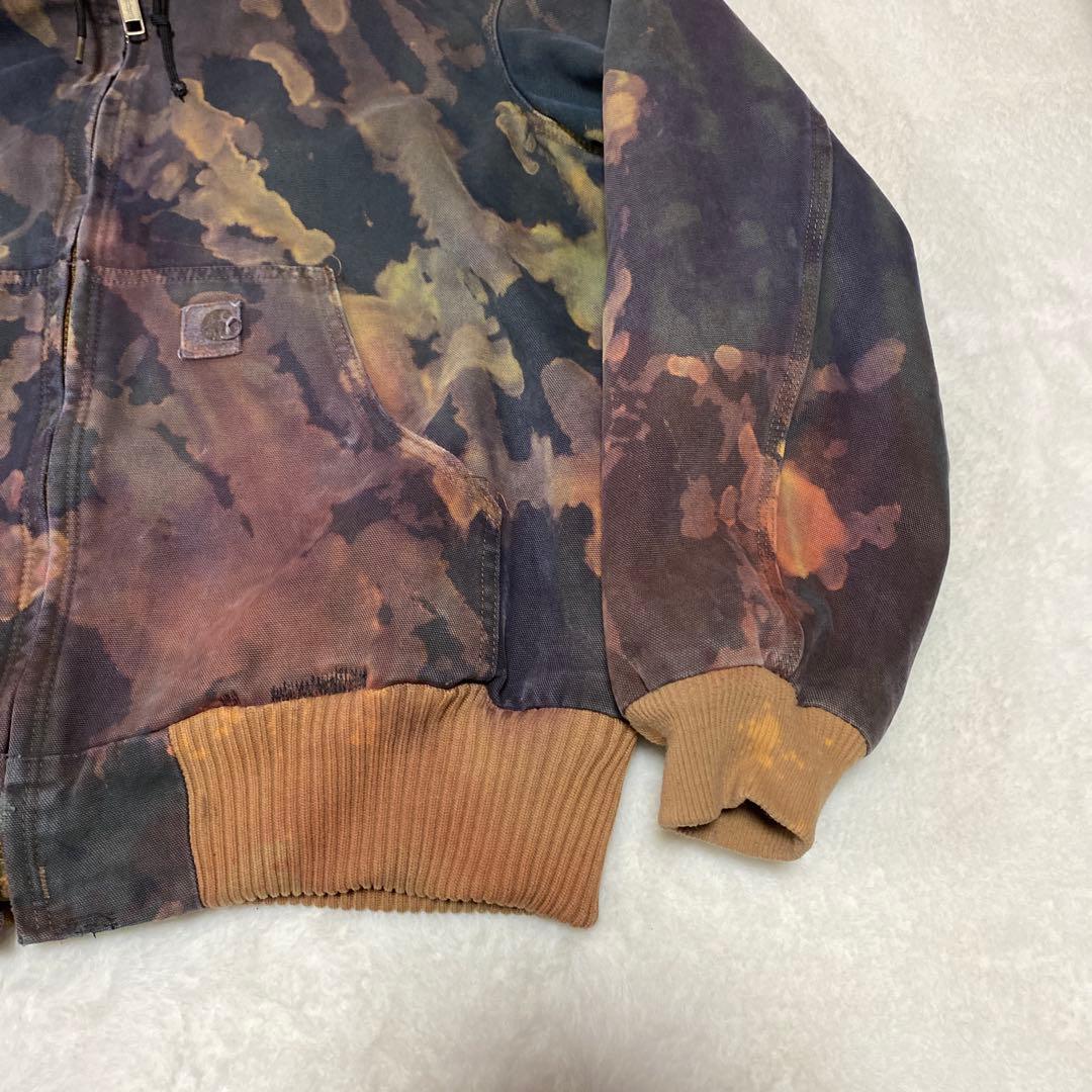 M*a様 珍品タイダイ carhartt アクティブジャケット　J130