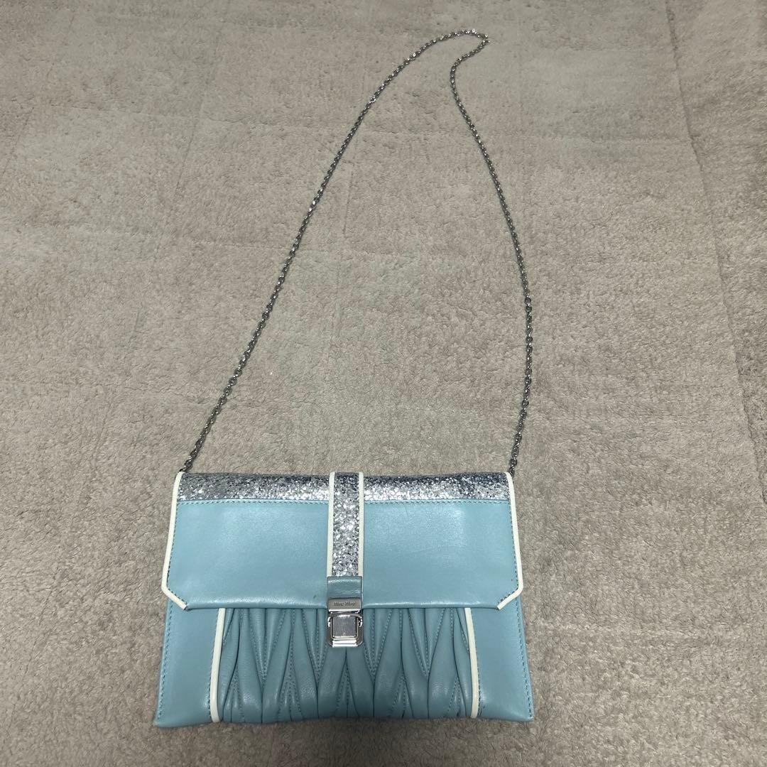 miumiu ショルダーバッグ　クラッチバッグ