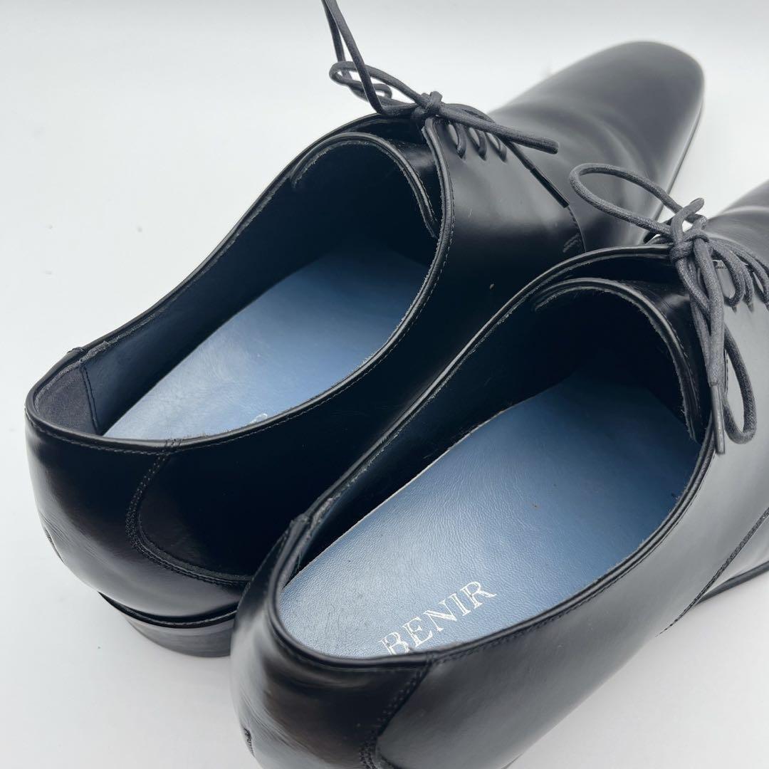美品✨BENIR ベニル ウェディングシューズ プレーントゥ 外羽根式 27.5