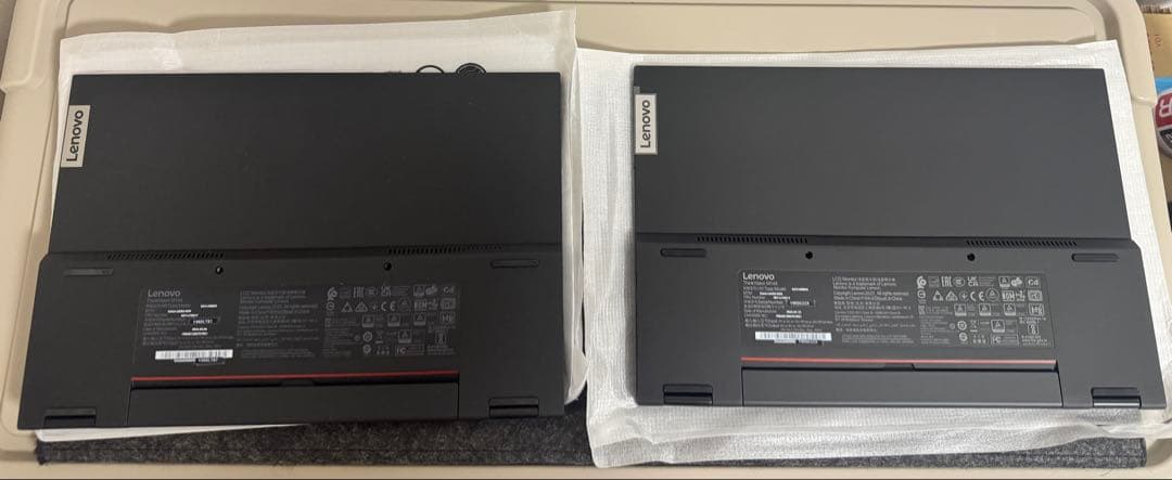 Lenovo Thinkvision M14d 中古2台セット