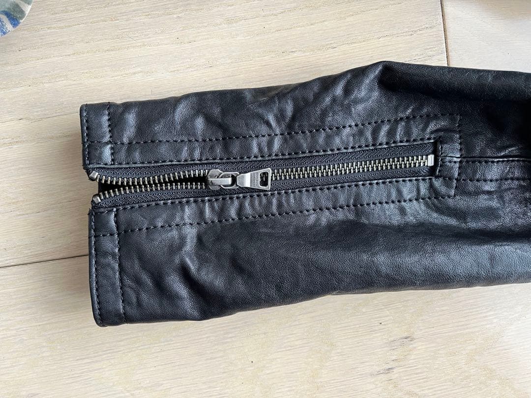 BURBERRY 2way レザー　ライダースジャケット Mサイズ