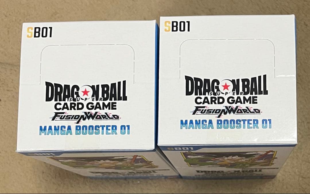 ドラゴンボール フュージョンワールド マンガブースター 01 2BOXセット