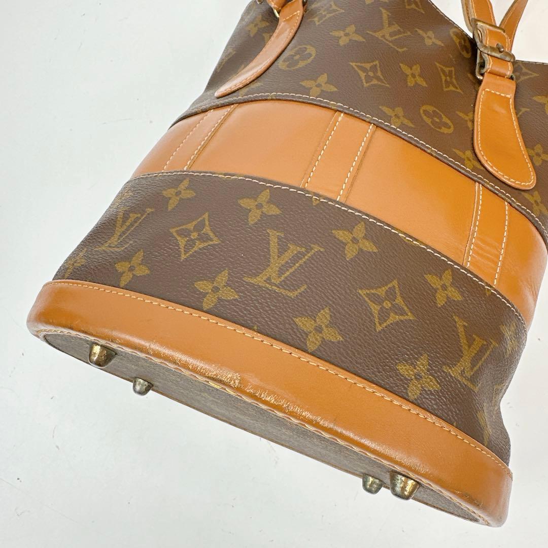 ルイヴィトン　モノグラム　USA製　バケットPM 紙タグ