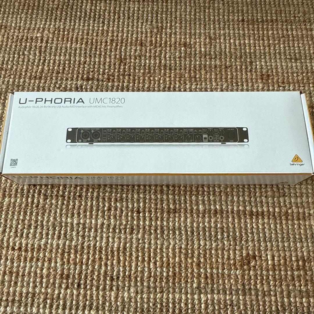 ベリンガー 18入力20出力 オーディオインターフェース UMC1820 新品