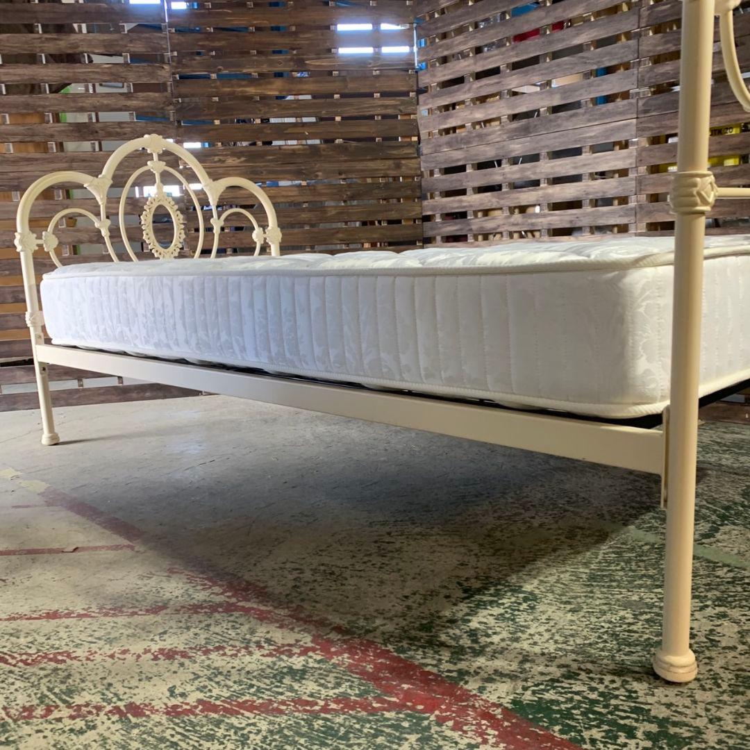 G863\" LAURA ASHLEY シングルサイズ ベッド マットレスセット