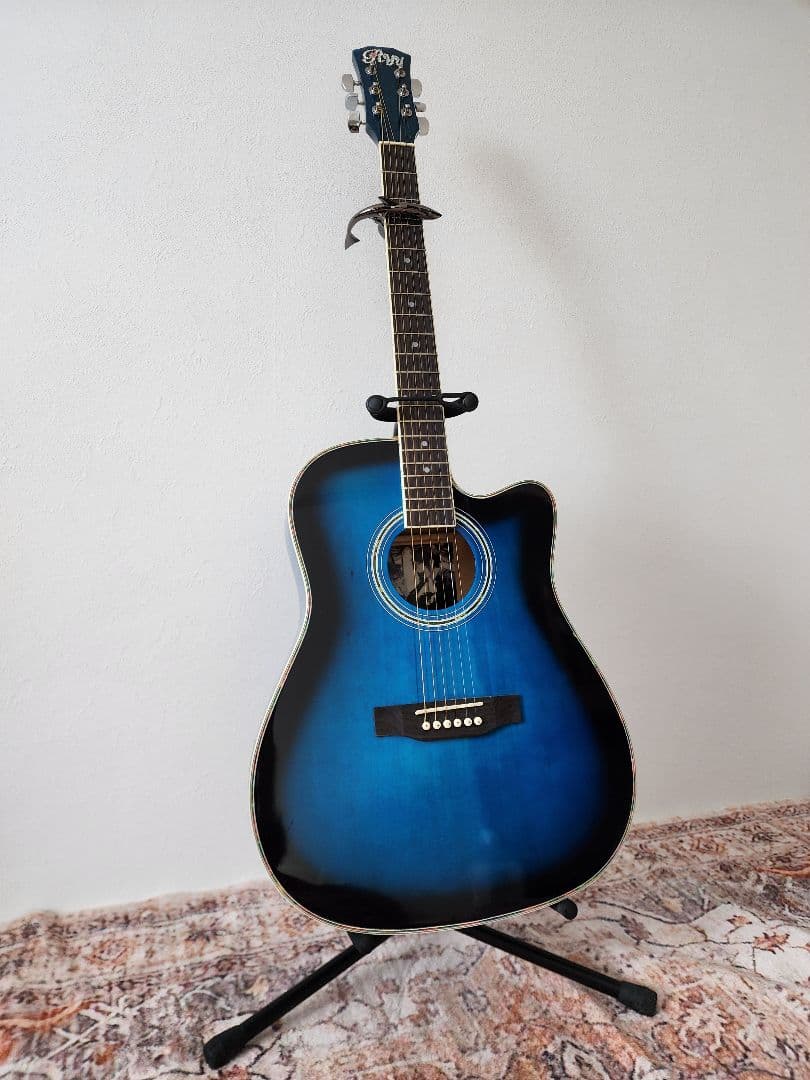 カッタウェイアコースティックギターセット
