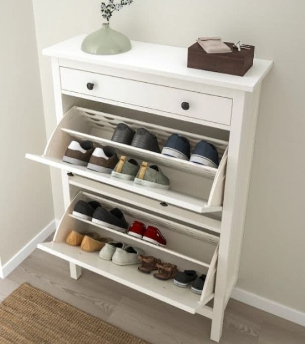 IKEA HEMNES ヘムネス シューズボックス２段