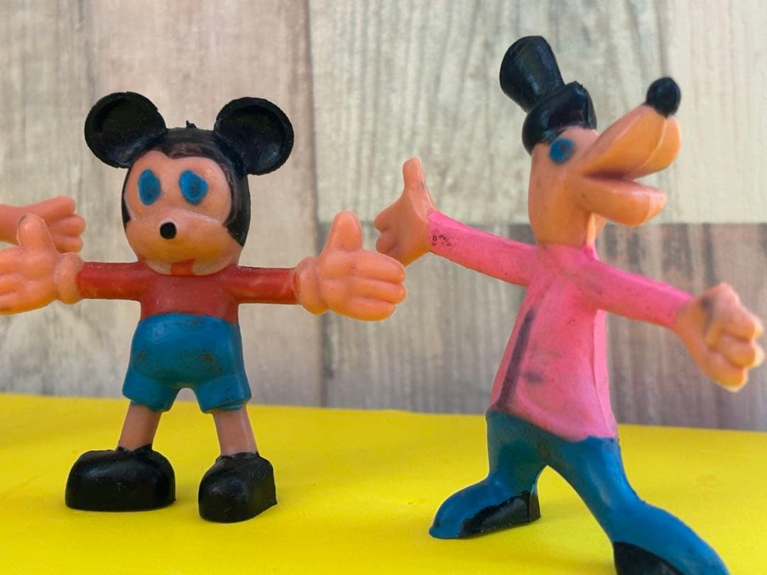 ミッキーマウス フィギュアセット　ヴィンテージ ペンダブル人形