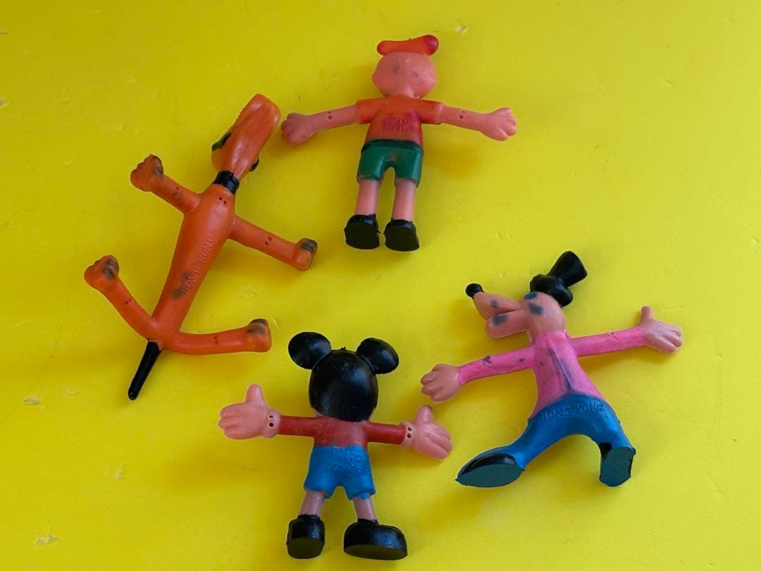 ミッキーマウス フィギュアセット　ヴィンテージ ペンダブル人形