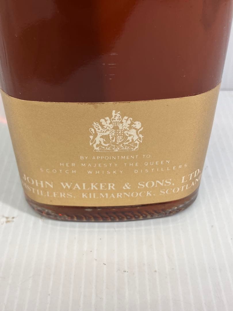 【未開栓】特級ジョニーウォーカー　ブラックラベル　エクストラスペシャル金キャップ