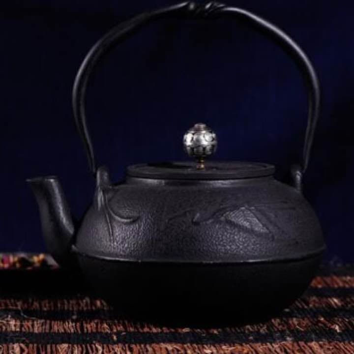 鉄器 急須 伝統工芸 手作り 鉄分補給 鉄瓶　JMHB013