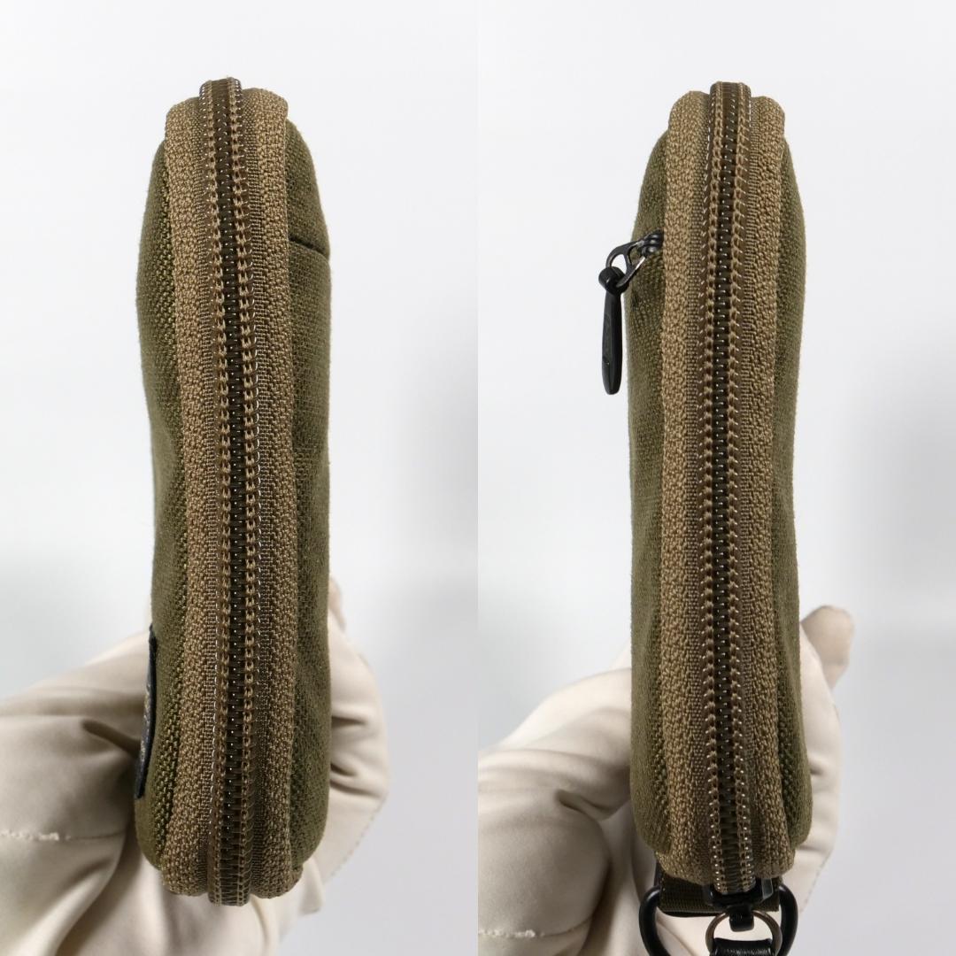 PORTER×MONOCLE トラベルウォレット オーガナイザー カーキ