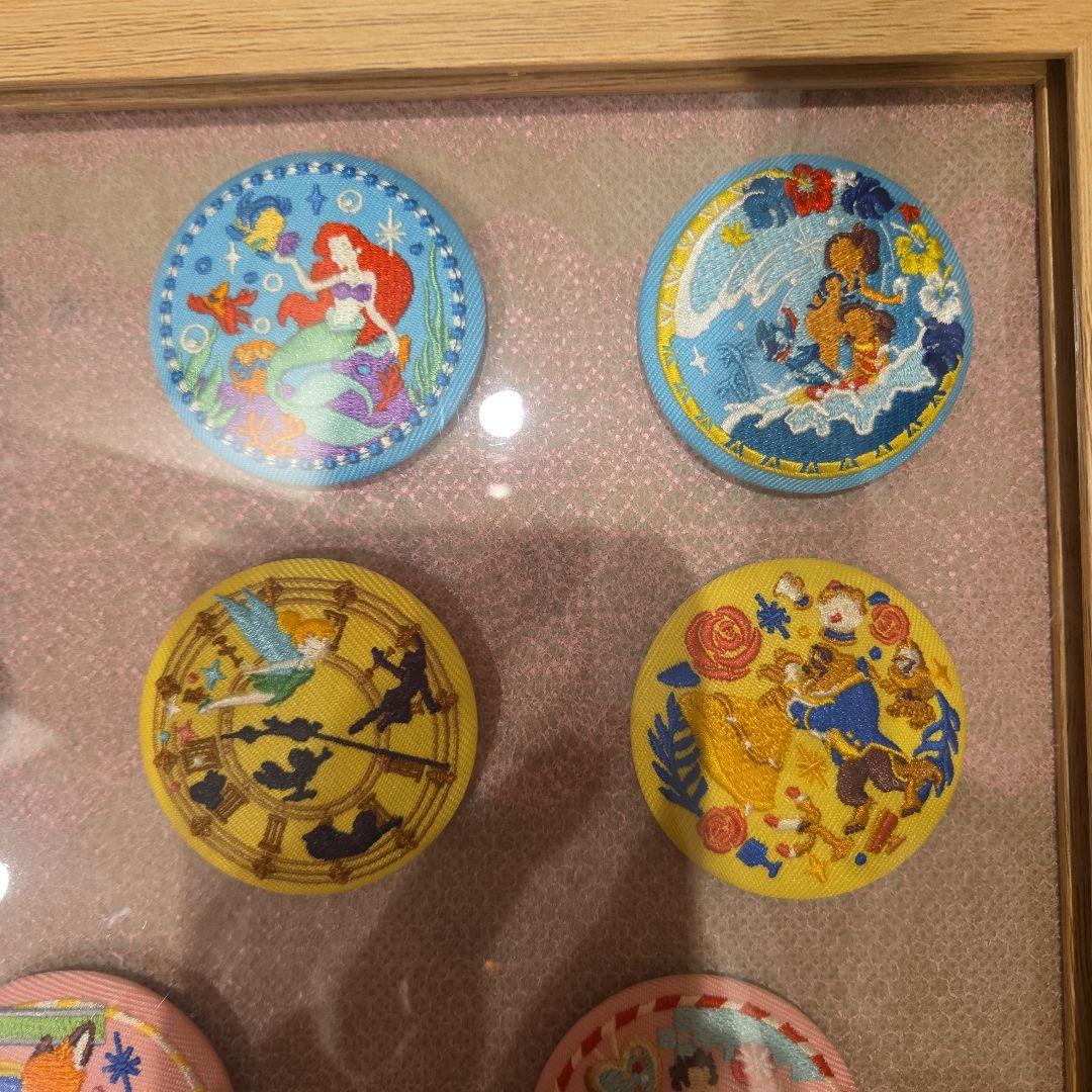ディズニー☆刺繍缶バッジ☆15個セット