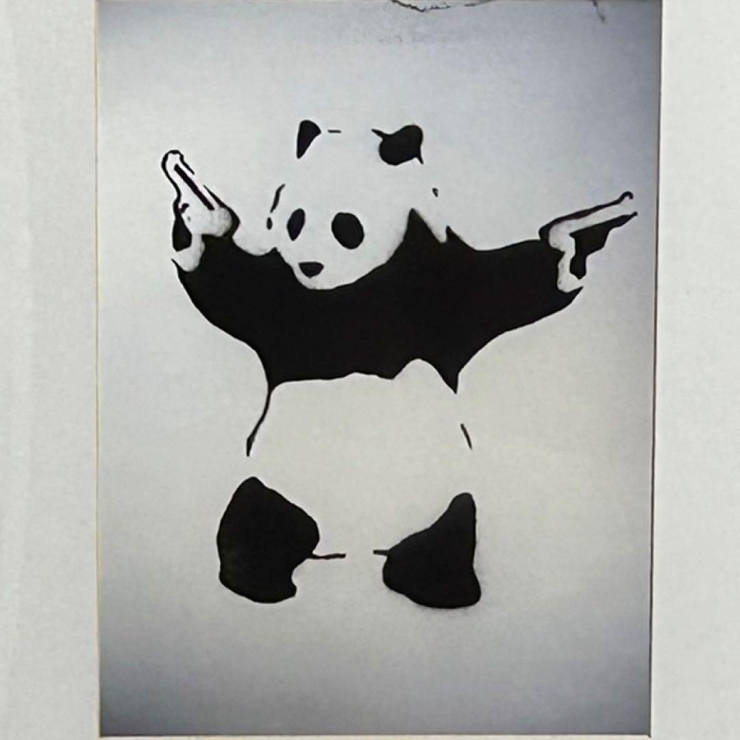 バンクシー　Panda With Guns パンダ ウィズ ガンズ