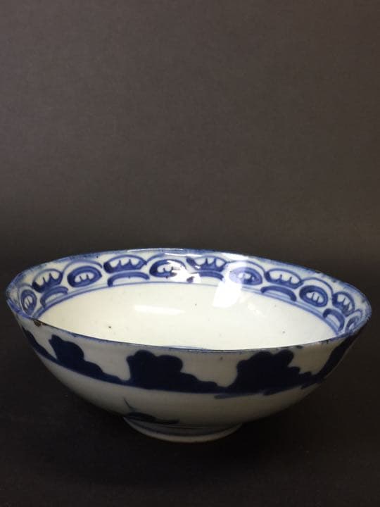 唐物 染付 青花茶碗 抹茶道具 古美術 中国古玩