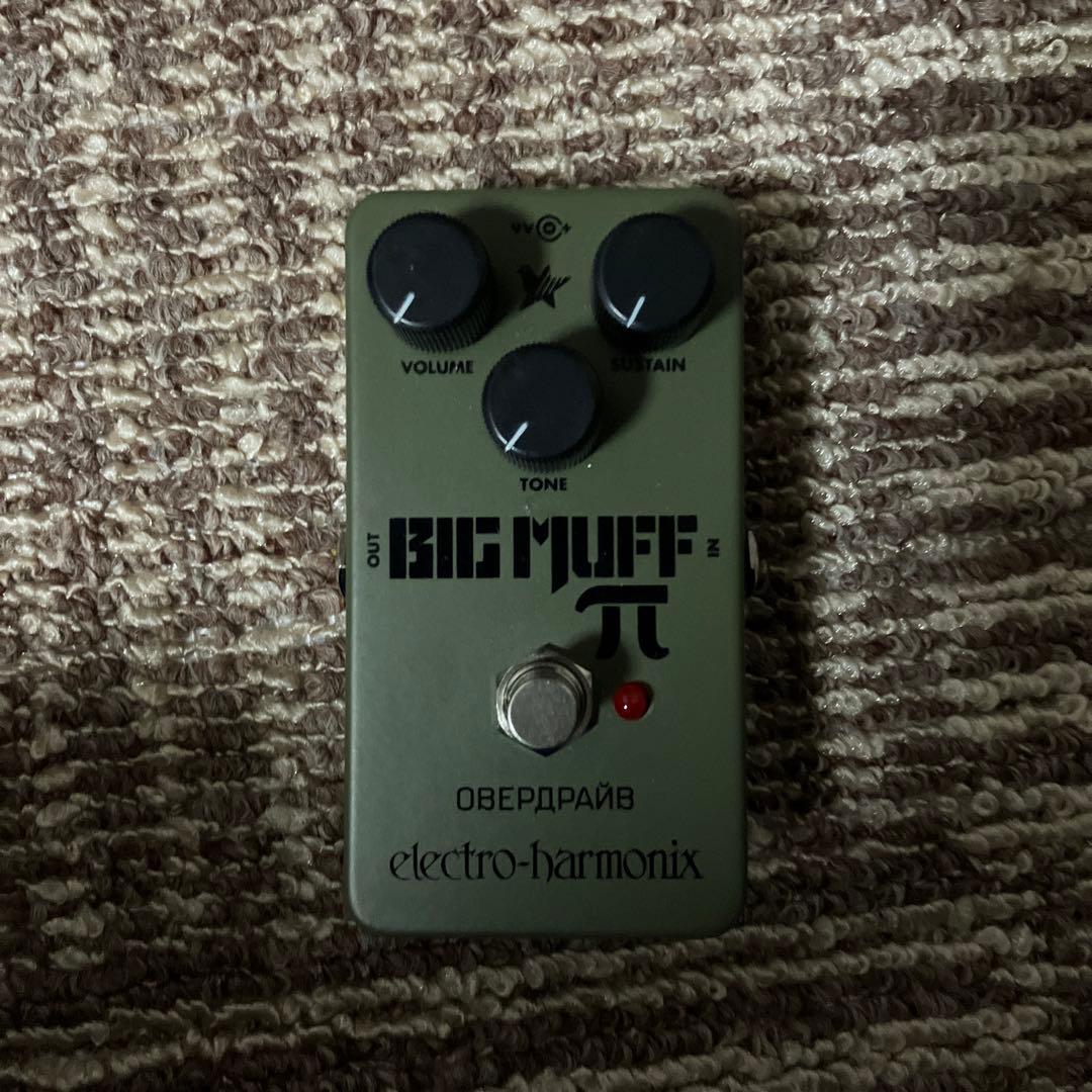 ギター Electro-Harmonix Green Russian big muff