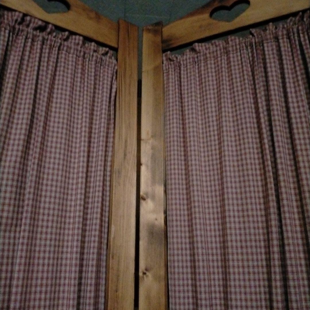 希少！アンファンコーハウス4連パーテーション ハート型デザイン